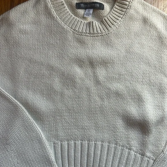 Urban Outfitters Cream Crew Neck Sweater - Picture 6 of 6
